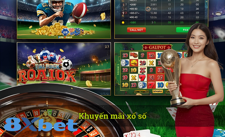 Khuyến mãi xổ số 8xbet