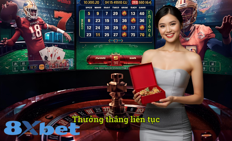 Thưởng thắng liên tục 8xbet